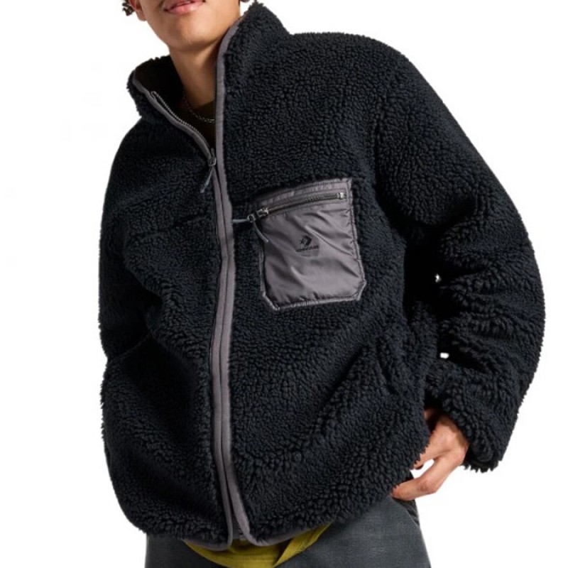 CONVERSE REVERSIBLE SHERPA JACKET