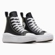 CONVERSE CHUCK TAYLOR ALL STAR MOVE PLATFORM LEATHER