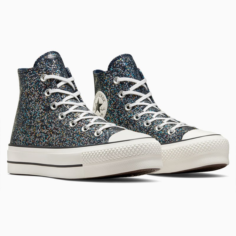 CONVERSE CHUCK TAYLOR ALL STAR LIFT PLATFORM GLITTER