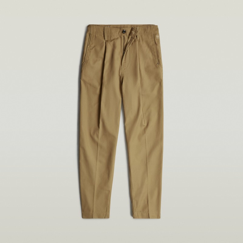 G-STAR Pleated Chino Relaxed Tapered