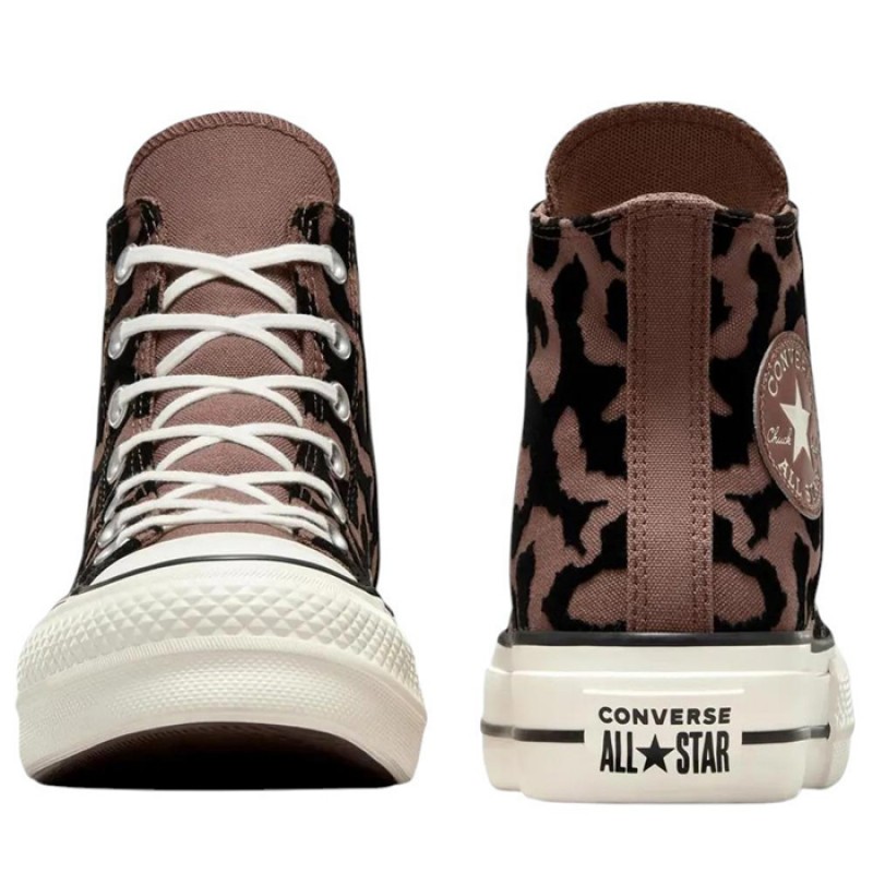 CONVERSE CHUCK TAYLOR ALL STAR LIFT PLATFORM LEOPARD REMIX