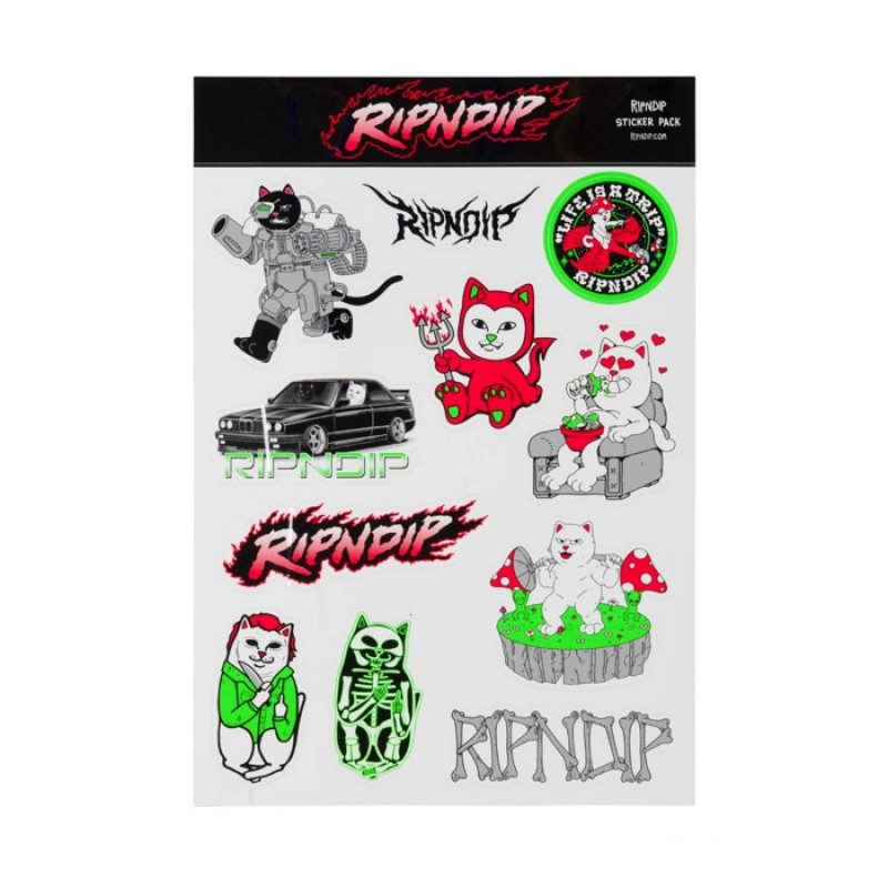 RIP N DIP KILLER NERM STICKER SHEET LA