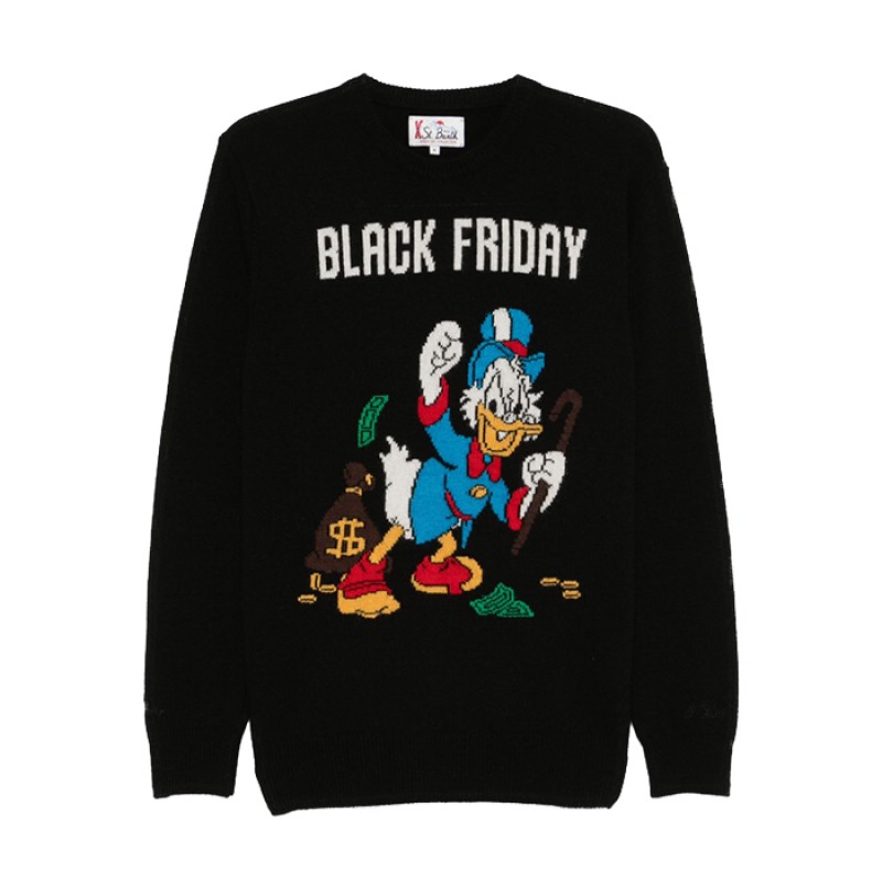 HERON ROUND-NECK SWEATER SCROOGE BLACK FRIDAY 00