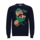 MC2 HERON ROUND-NECK SWEATER SCROOGE XMAS SPIRIT 61 EMB