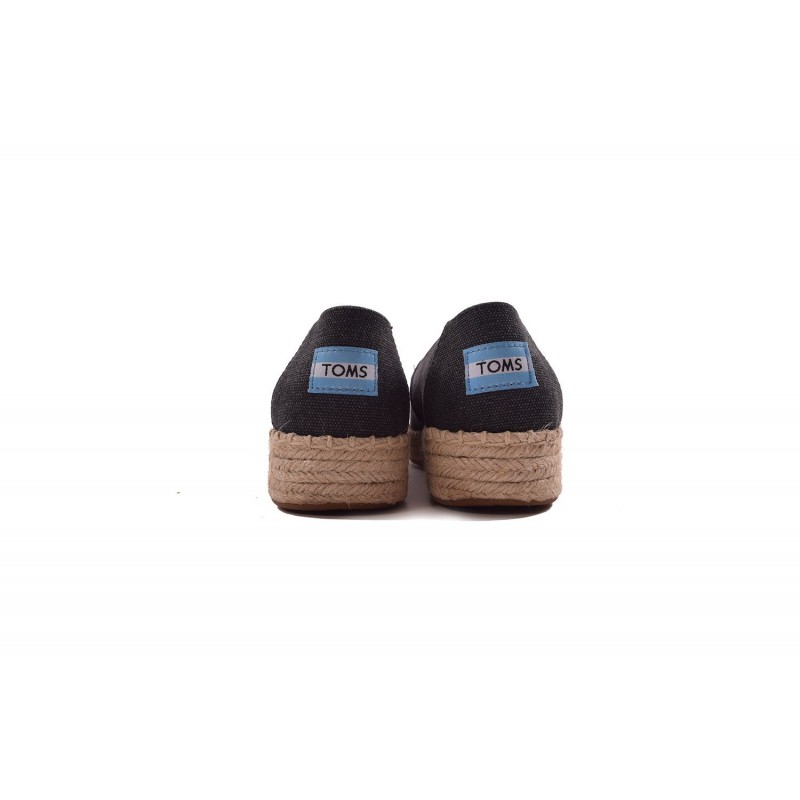 TOMS ΠΑΠΟΥΤΣΙ BLACK WASHED CANVAS WM OTPLALP ESP 10009745