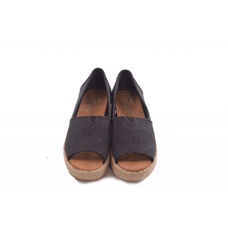 TOMS ΠΑΠΟΥΤΣΙ BLACK WASHED CANVAS WM OTPLALP ESP 10009745