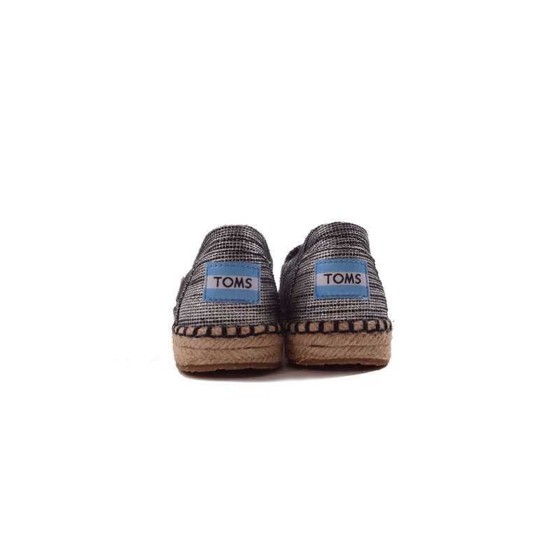 TOMS ΠΑΠΟΥΤΣΙ ΠΑΙΔΙΚΟ BLACK SLUBBY LUREX YT PLATAR ESP 10009788