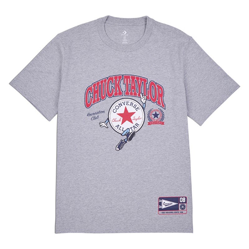 CONVERSE CHUCKS RETRO COLLEGIATE GRAPHIC T-SHIRT