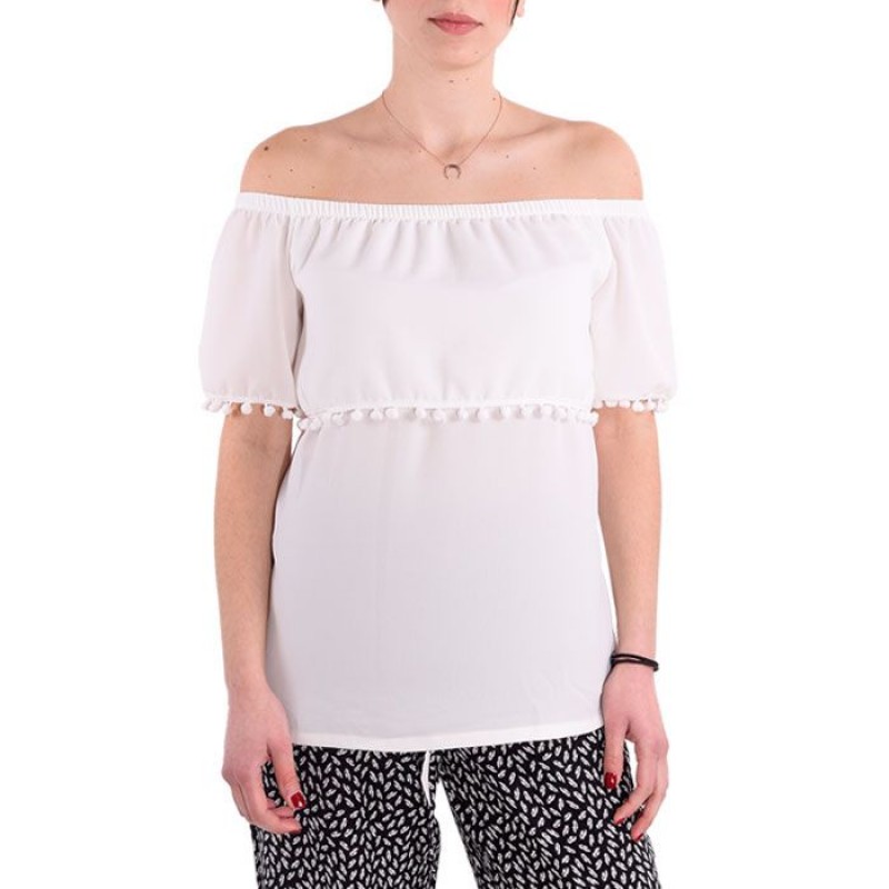 ALAZONIA ΜΠΛΟΥΖΑ KLIO OFF SHOULDER TOP AL04W2TS010-18