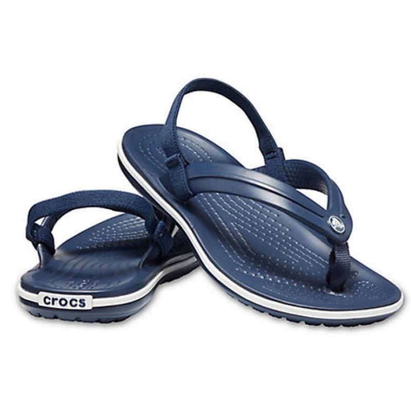 CROCS CROCBAND STRAP FLIP K Navy Kids