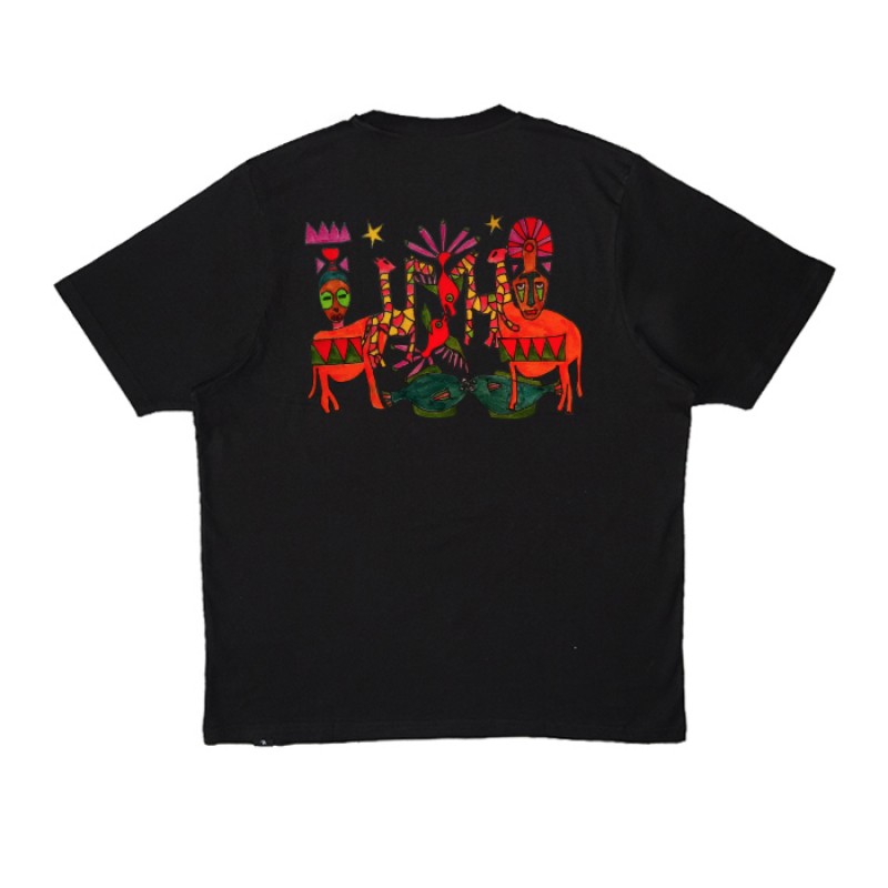 GEORGIANNA X SHAIKKO AFRICAN TEE