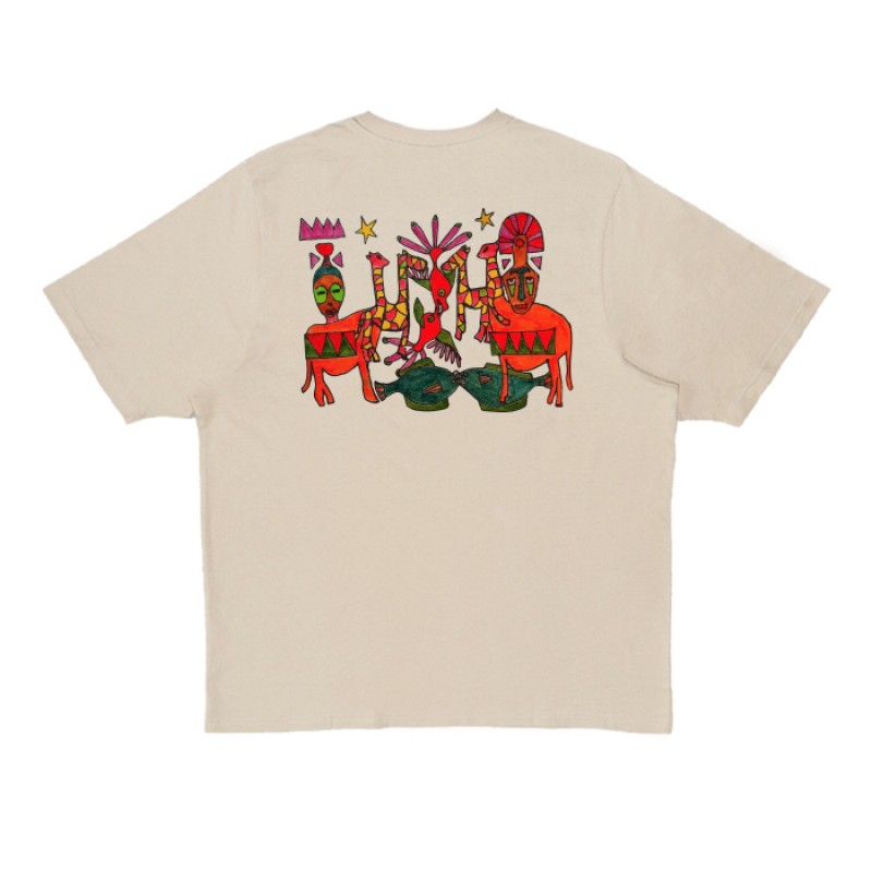 GEORGIANNA X SHAIKKO AFRICAN TEE