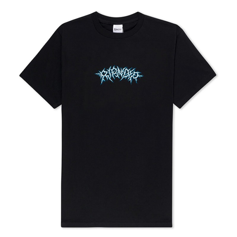 RIP N DIP NERVOUS SYSTEM TEE (BLACK)