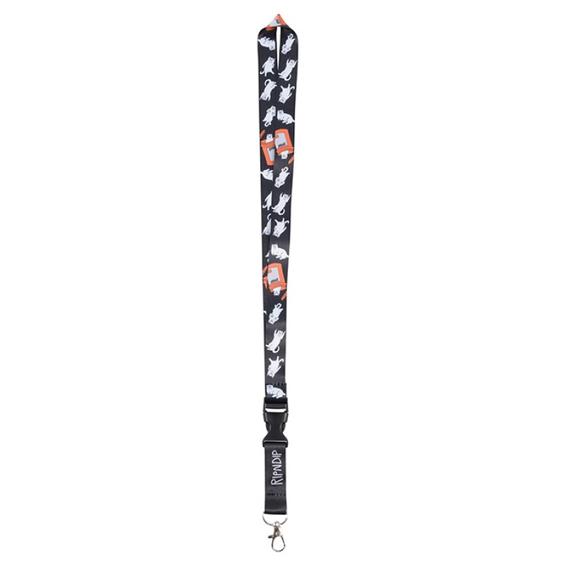 RIP N DIP NERMAL PILLS LANYARD (BLACK)