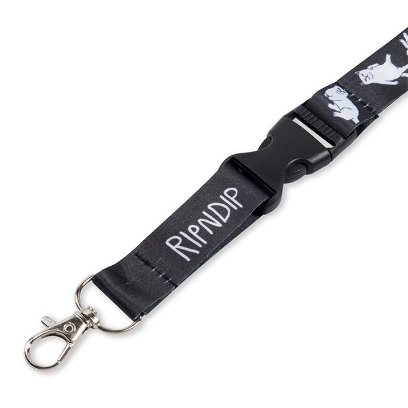 RIP N DIP NERMAL PILLS LANYARD (BLACK)