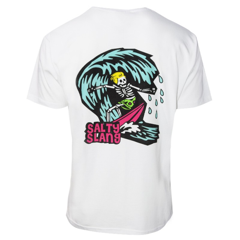 SALTY SLANG SURF TILL END TEE