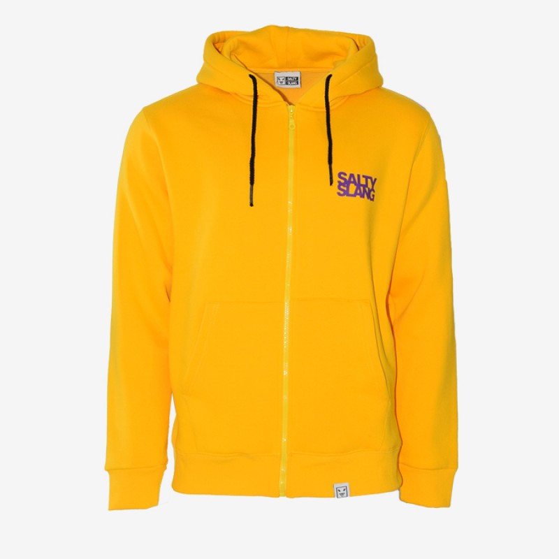 SALTY SLANG ZIP HOODIE