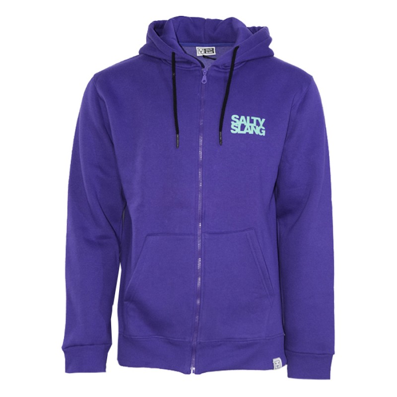 SALTY SLANG ZIP HOODIE