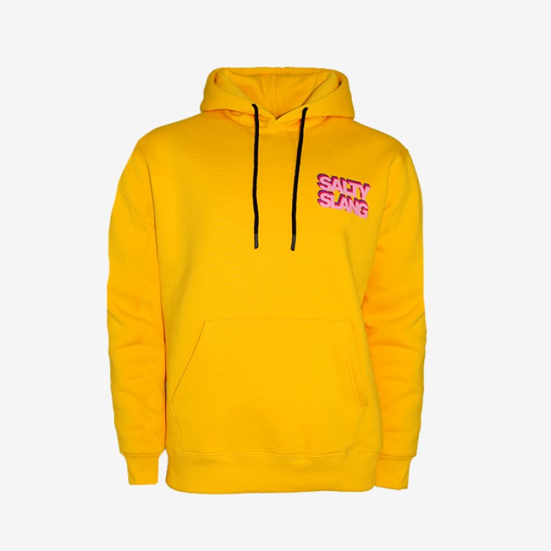 SALTY SLANG 3D TONGUE LOGO HOODIE