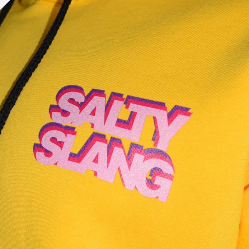 SALTY SLANG 3D TONGUE LOGO HOODIE