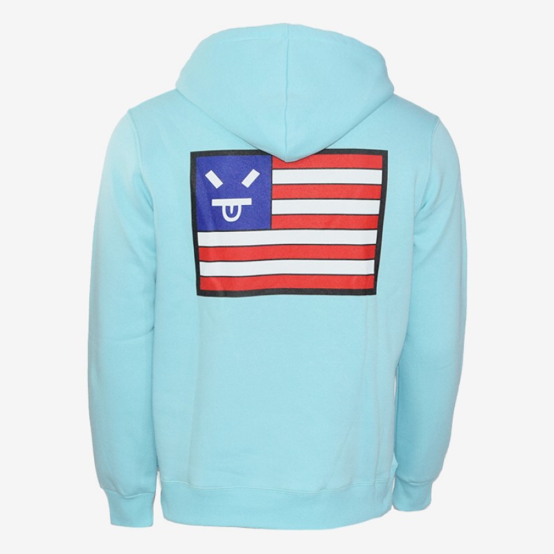 SALTY SLANG USA FLAG HOODIE