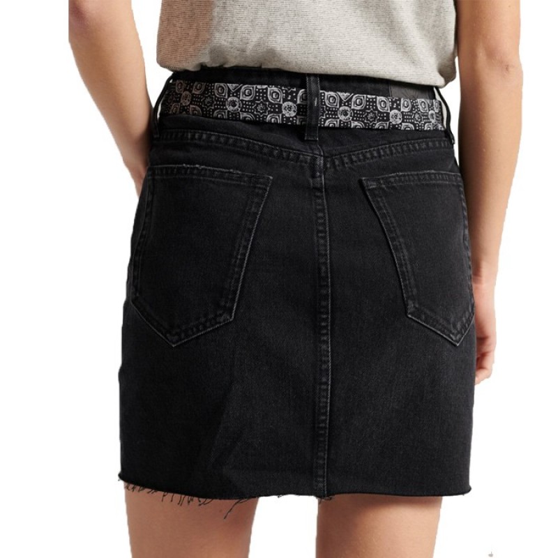 SUPERDRY DENIM MINI SKIRT ΦΟΥΣΤΑ ΓΥΝΑΙΚΕΙΟ W7210135A-5IS