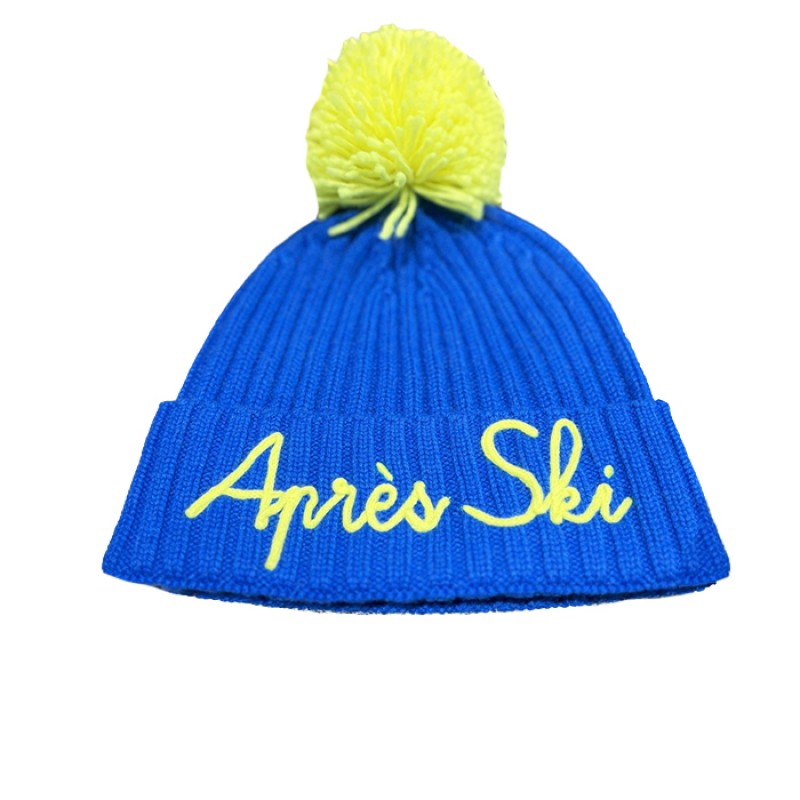 MC2 SAINT BARTH WENGEN P POMPON EMBELLISHED CAP