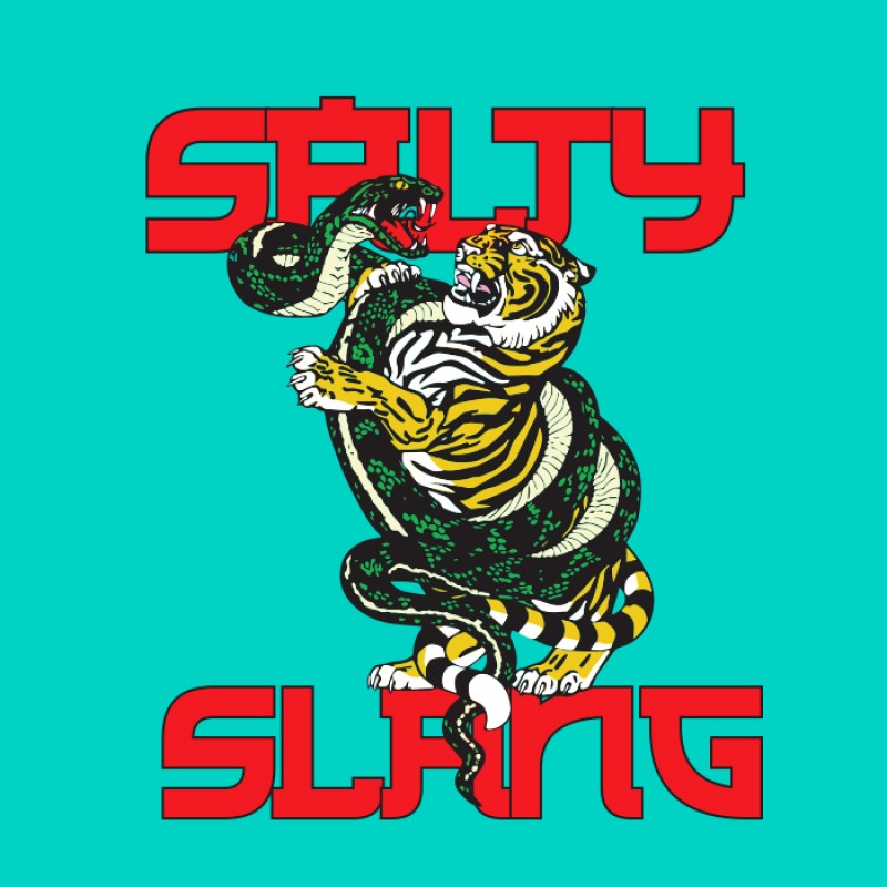 SALTY SLANG TIGER HOODIE