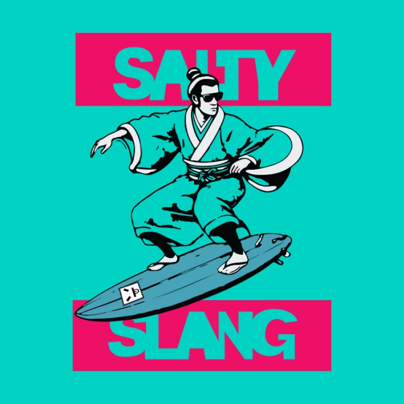 SALTY SLANG SERF TOKYO CLUB HOODIE